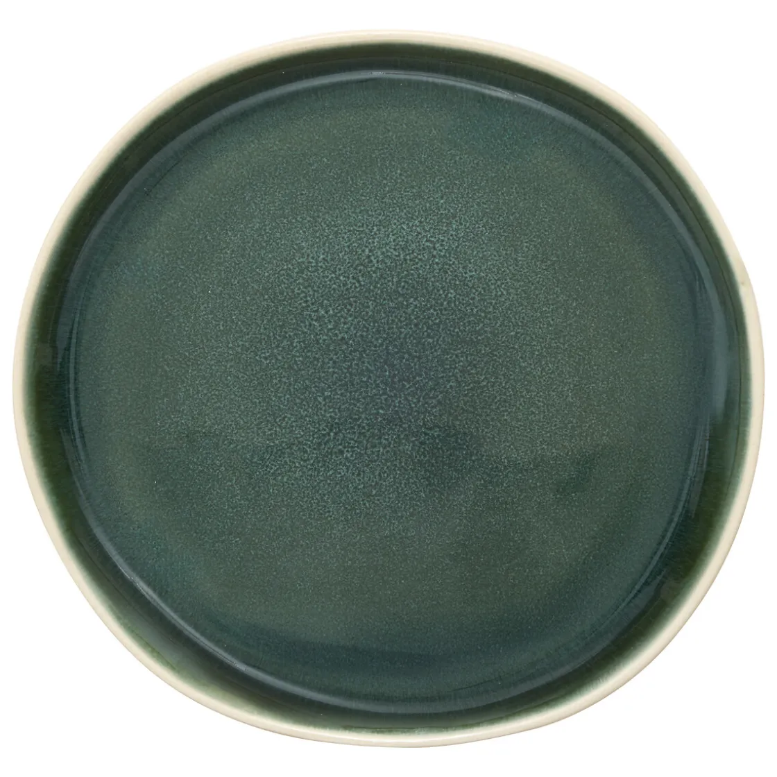 atmosphera Platos>Plato de postre WONJA verde de cerámica 21cm