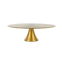 Platos Para Tartas, Tartas Y Bombones>Plato De Tarta Con Pie Ixxir De Vidrio 33Cm