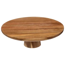 Degustación>Plato De Tartas De Acacia 28Cm