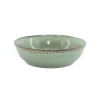 secret d'gourmet Platos>Plato Hondo Capri Verde Cerámica 17cm