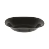 Platos>Plato Hondo de Vidrio Opal Negro