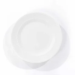 Platos>Plato llano AMELIE blanco de porcelana 28cm