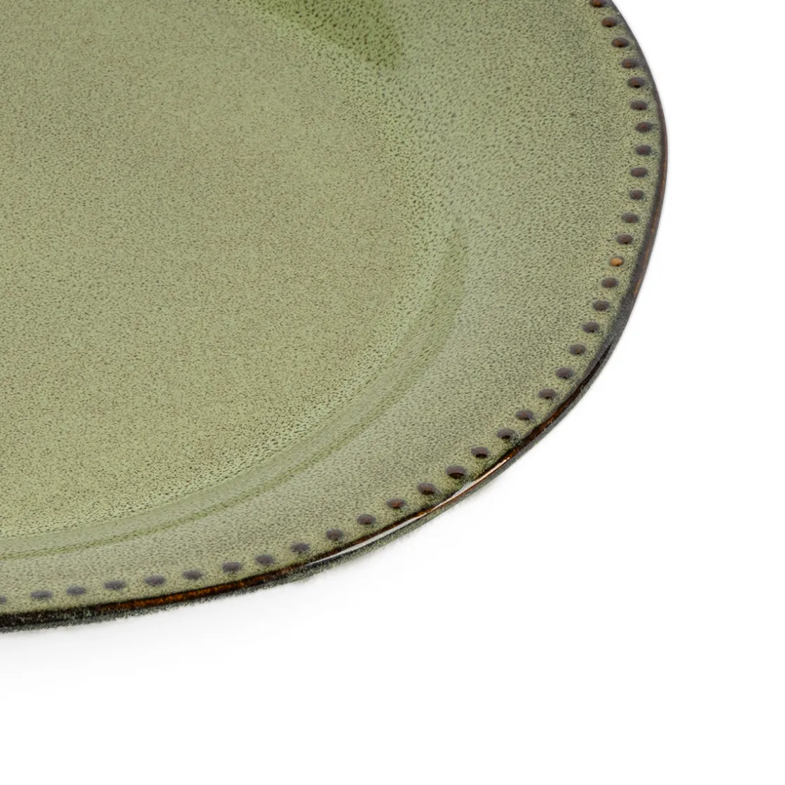 secret d'gourmet Platos>Plato Llano Capri Verde Cerámica 27cm