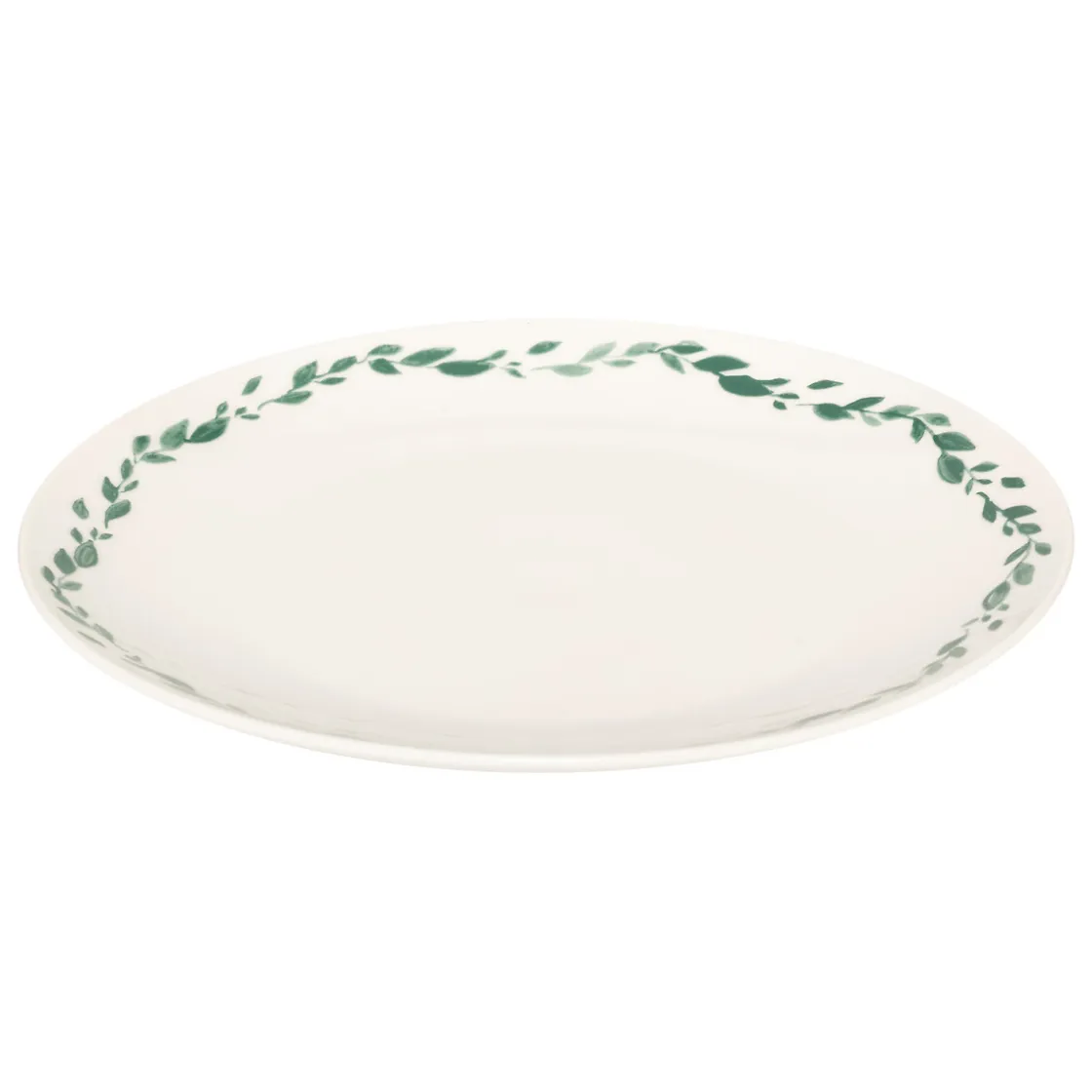 atmosphera Platos>Plato llano LAURIER porcelana blanca 27cm