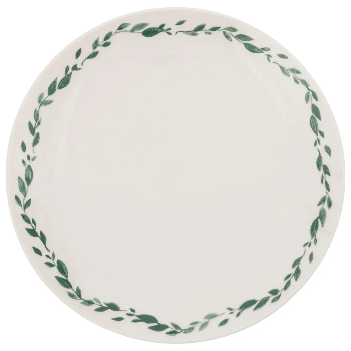 atmosphera Platos>Plato llano LAURIER porcelana blanca 27cm