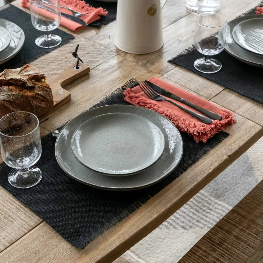 Platos>Plato Llano Sarah Gris 27cm