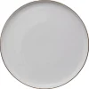 Platos>Plato Llano Sublima Gris Claro De Porcelana 27cm