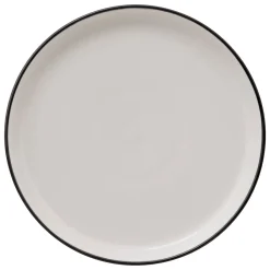 Platos>Plato Postre Alix Blanco de Porcelana 20cm