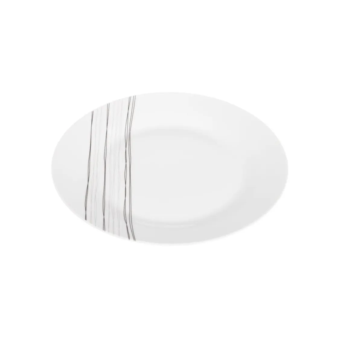 Platos>Plato Postre Blanco de Cerámica