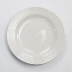 Platos>Plato Postre de Porcelana Blanco