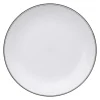 5five Platos>Plato Square Negro/Blanco 25Cm