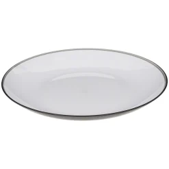 5five Platos>Plato Square Negro/Blanco 25Cm
