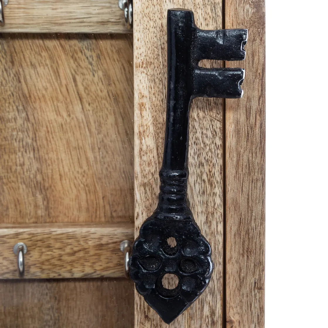 atmosphera Accesorios>Porta Llaves De Madera Decorado 30x40Cm