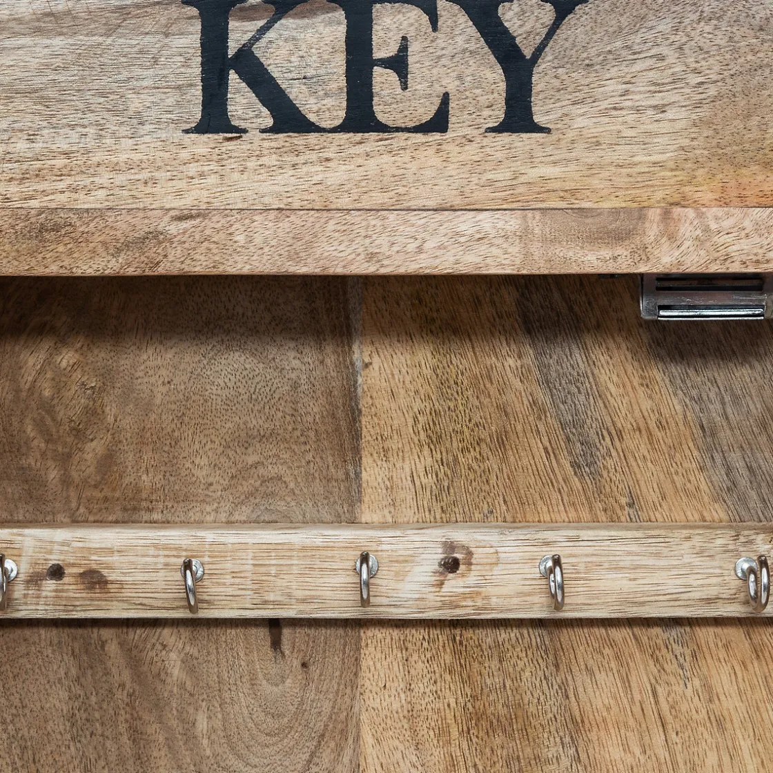 atmosphera Accesorios>Porta Llaves De Madera Decorado 30x40Cm