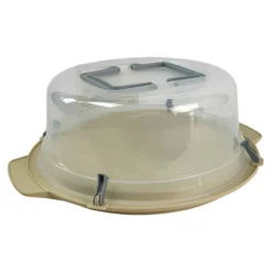 Platos Para Tartas, Tartas Y Bombones>Porta tartas de plástico con tapa para transporte