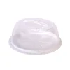 Platos Para Tartas, Tartas Y Bombones>Porta Tartas Plástico Blanco/Gris 35Cm