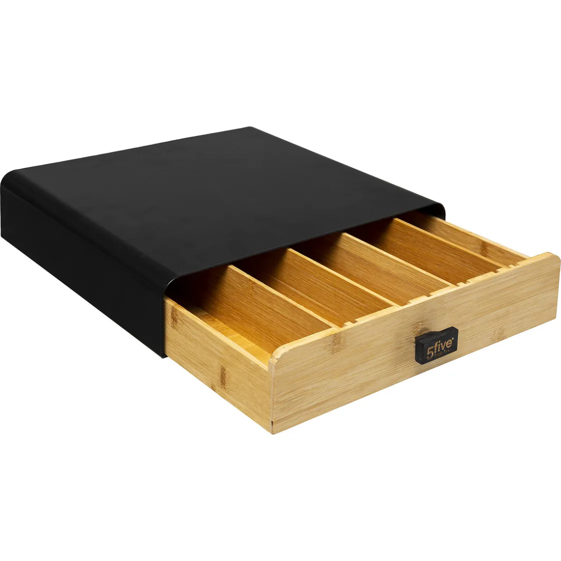 5five Cajas Y Frascos>Portacápsulas De Café Metalico C/Cajón