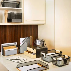 Cajas De Almacenamiento Y Organizadores>Portalápices De Metal/Bambú 10x10