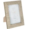 atmosphera4kids Accesorios Decorativos>Portarretrato De Mdf Dorado 10x15Cm
