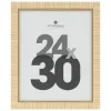 atmosphera Marcos Y Fotos>Portarretrato Thea Beige De MDF 24x30cm