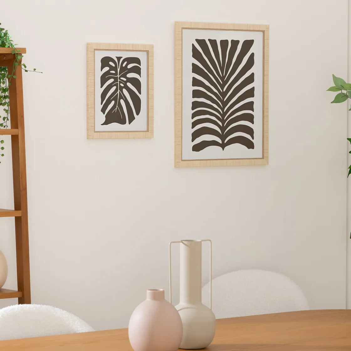 atmosphera Marcos Y Fotos>Portarretrato Thea Beige De MDF 20x25cm