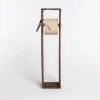 Accesorios De Baño>Portarrollos wc marrón de cuerda