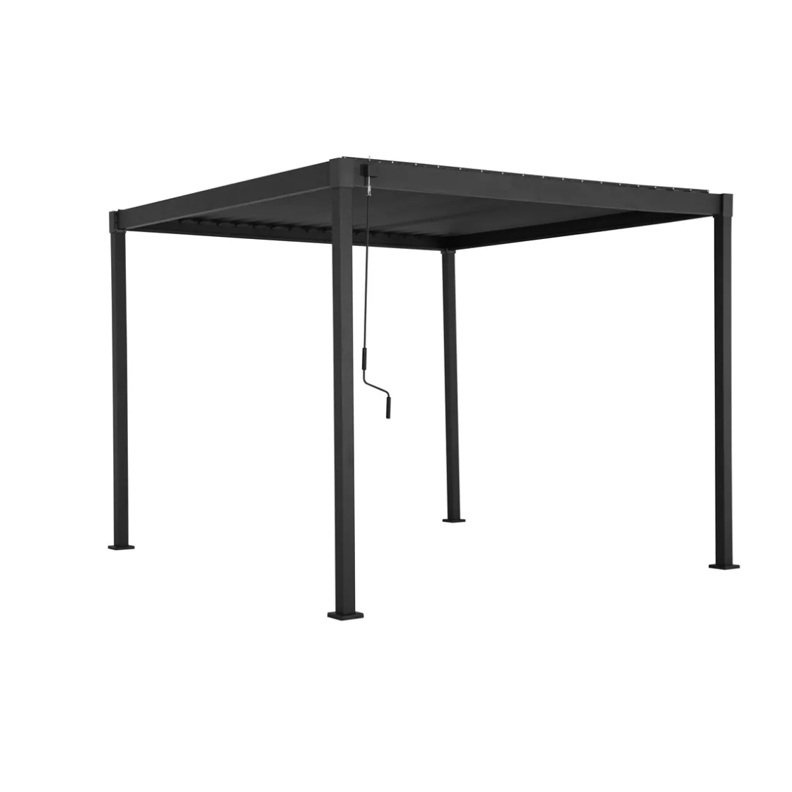 hespéride Pérgolas>Pérgola HOKIA gris graphite 3x3m