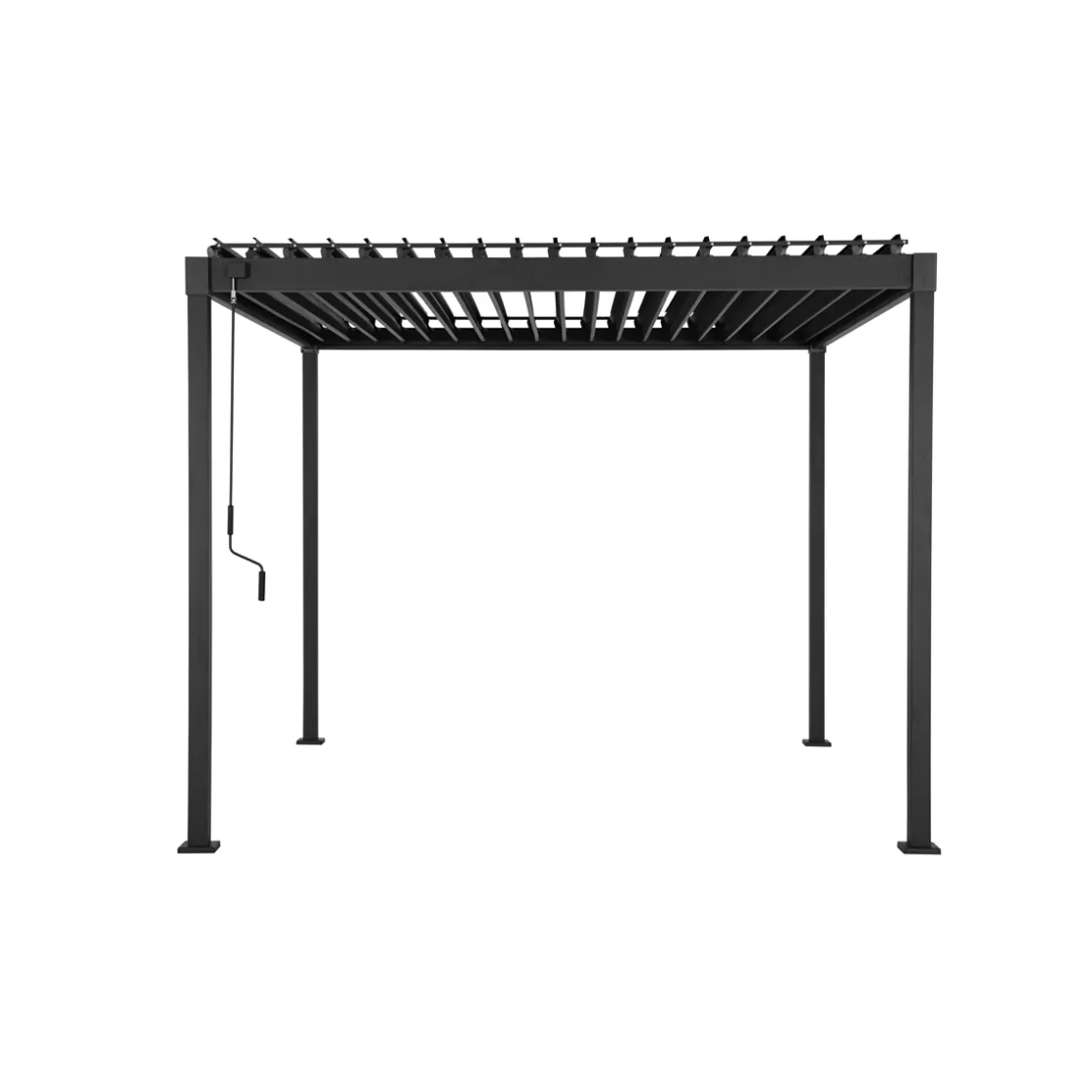 hespéride Pérgolas>Pérgola HOKIA gris graphite 3x3m