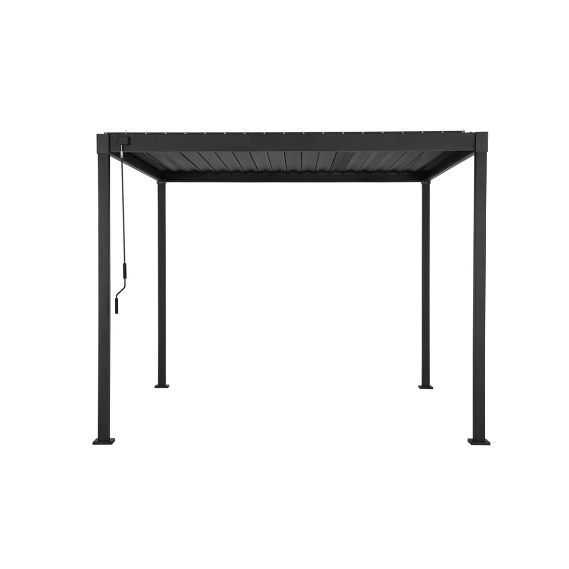 hespéride Pérgolas>Pérgola HOKIA gris graphite 3x3m
