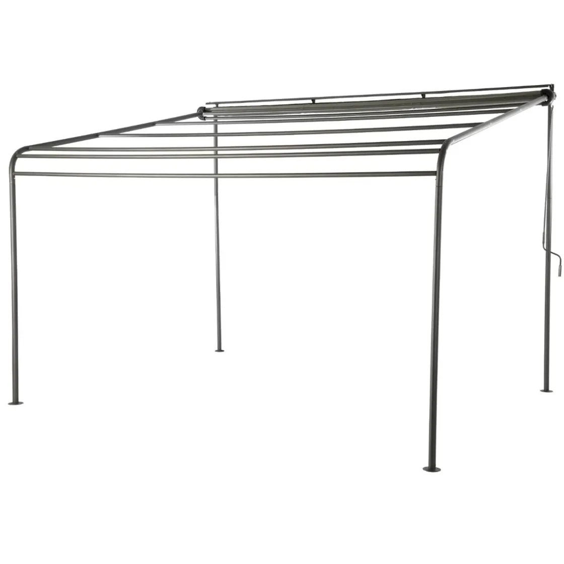 hespéride Pérgolas>Pérgola MADERE gris ardósia