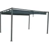 hespéride Pérgolas>Pérgola PALMEIRA gris ardosia 3x4m