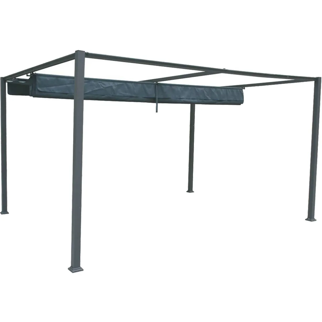 hespéride Pérgolas>Pérgola PALMEIRA gris ardosia 3x4m