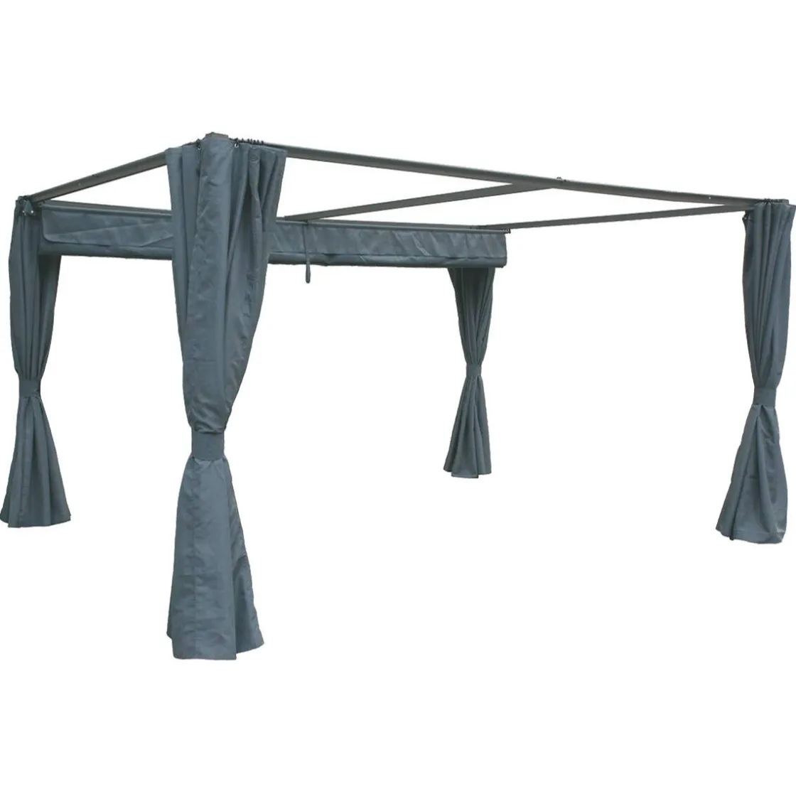 hespéride Pérgolas>Pérgola PALMEIRA gris ardosia 3x4m