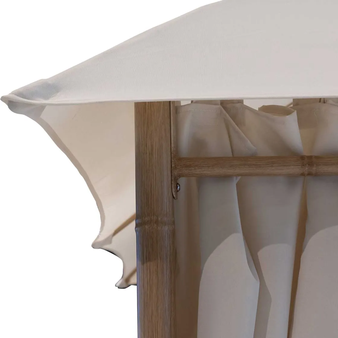 hespéride Pérgolas>Pérgola Sawara Efecto Crudo 3x3M