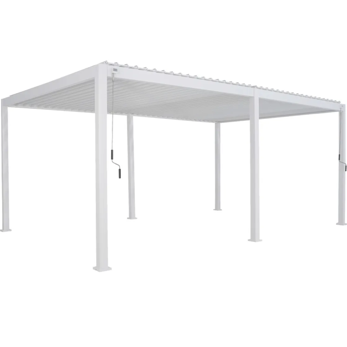 hespéride Pérgolas>Pérgola ÉVORA blanca 3,6x6m