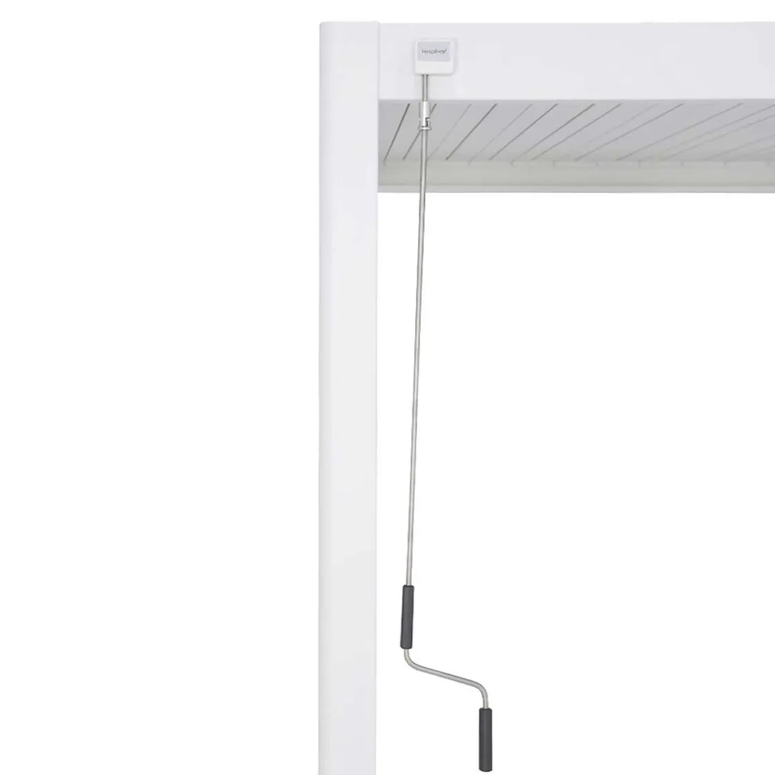 hespéride Pérgolas>Pérgola ÉVORA blanca 3,6x6m