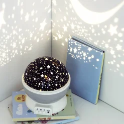 atmosphera4kids Iluminación>Proyector P/Niños Giratorio C/ Estrellas