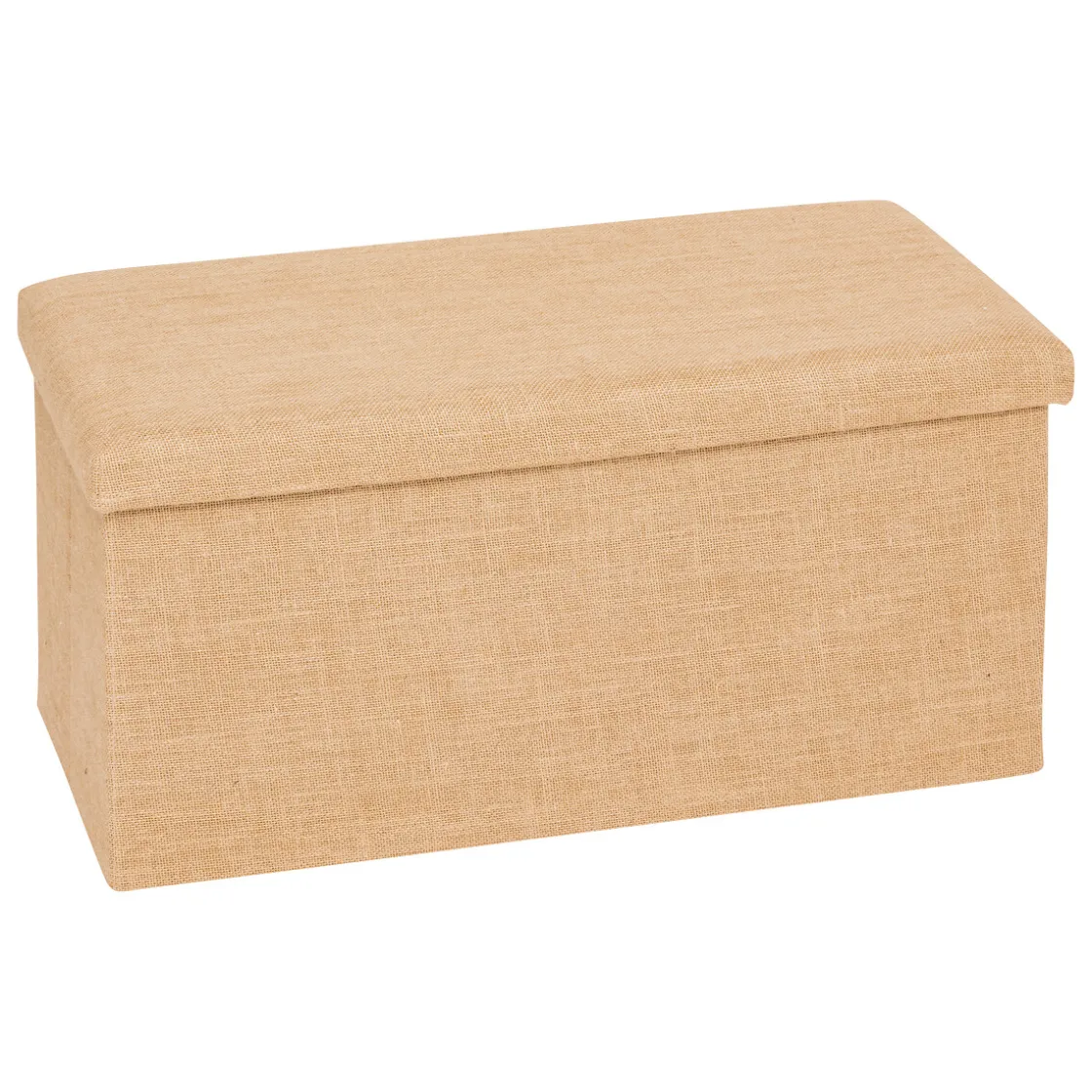 5five Puff Y Banquitos>Puf doble MIXMODUL efecto yute de mdf 38x76cm