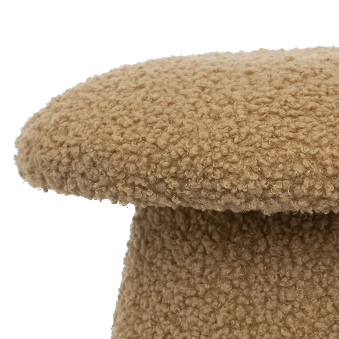 atmosphera4kids Mobiliario>Puf Ferme En Forma De Champiñón Marrón