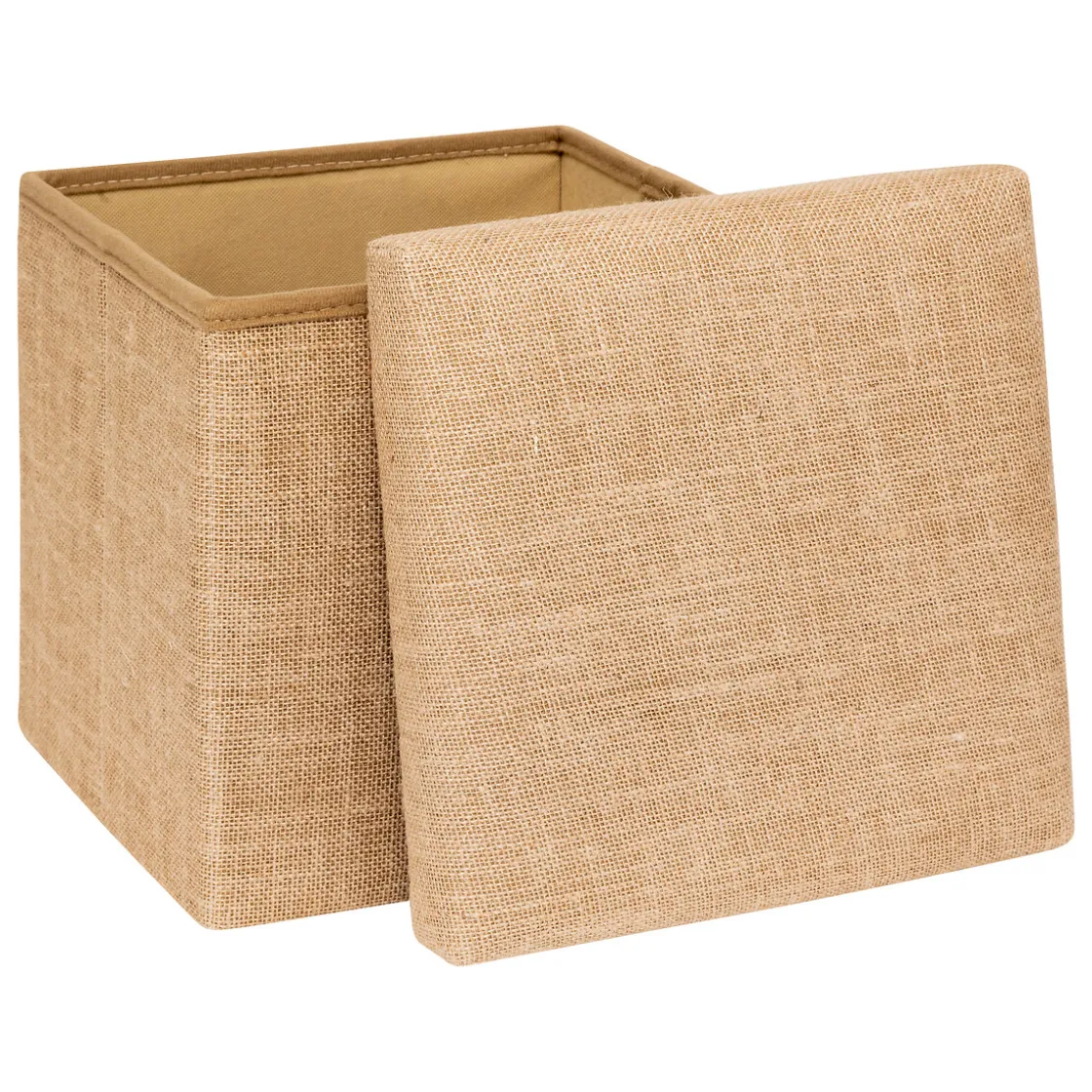 5five Puff Y Banquitos>Puf MIXMODUL efecto yute de mdf 31x31cm