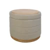 hôma Puff Y Banquitos|Estilo Contemporaneo>Puf/mesa BATH beige 44x56cm