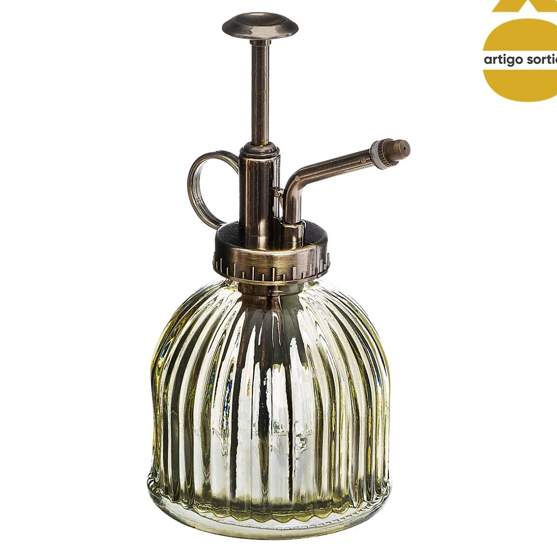 atmosphera Accesorios|Estilo Rústico>Pulverizador De Vidrio Vintage 9x16Cm