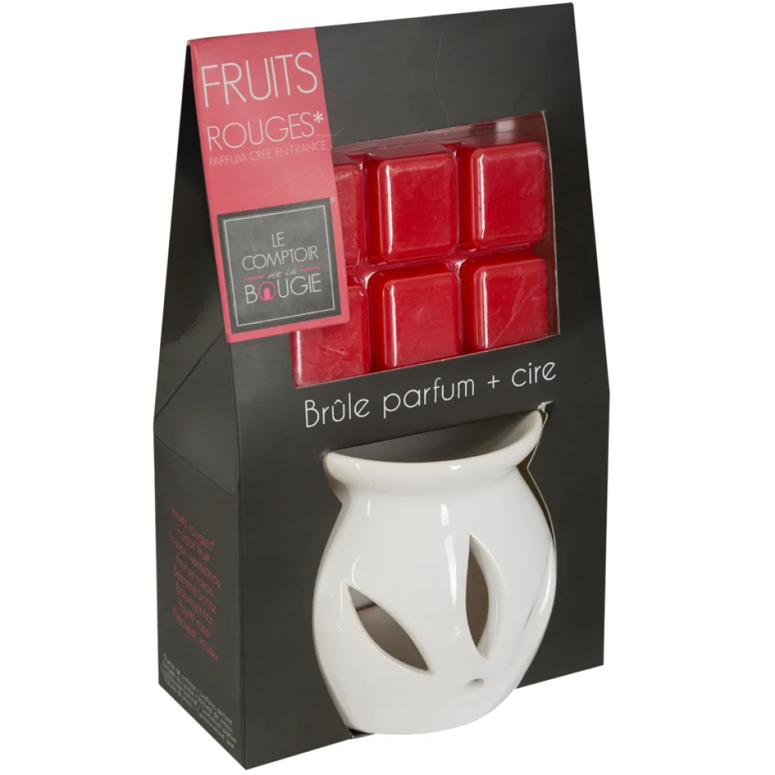 atmosphera Velas>Quemador C/Cera De Frutos Rojos 30g