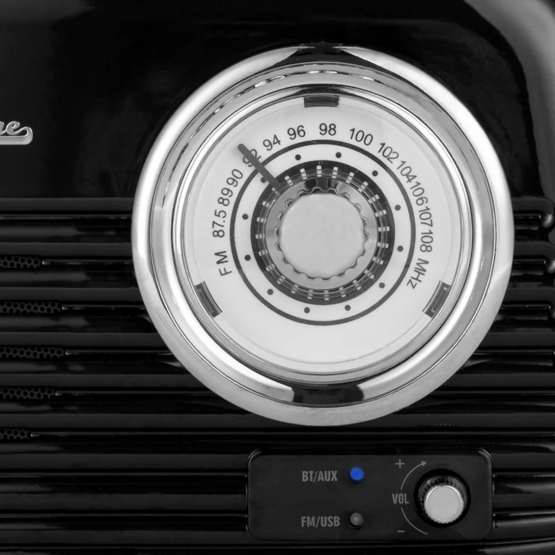 Electrodomésticos>Radio Vintage Cuisine C/ Bluetooth Negro