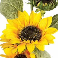 atmosphera Plantas Y Flores Artificiales>Rama Girasol Artificial C/4 Flores 80Cm