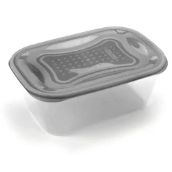 Tapas Y Cubiertas>Recipiente Plast. Practifresh Gris 3.2L