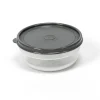 Tapas Y Cubiertas>Recipiente Plast. Red. Tapa Gris 0.8L