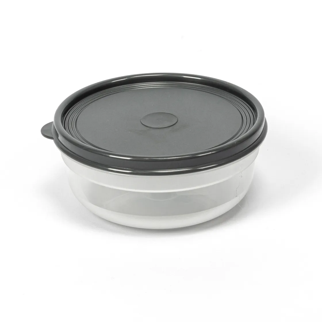 Tapas Y Cubiertas>Recipiente Plast. Red. Tapa Gris 0.8L