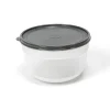 Tapas Y Cubiertas>Recipiente Plast. Red. Tapa Gris 4L