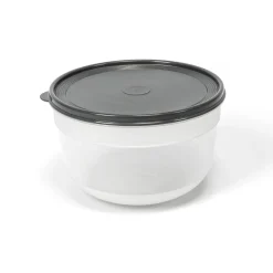 Tapas Y Cubiertas>Recipiente Plast. Red. Tapa Gris 4L